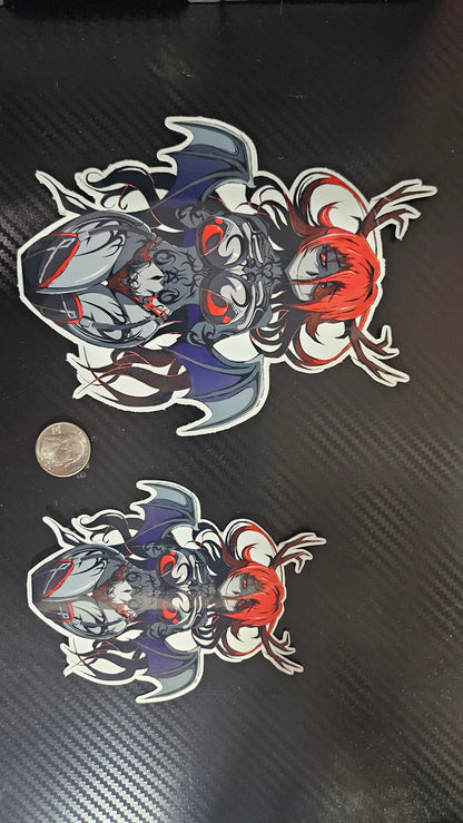 Valentine Cryptid Sticker