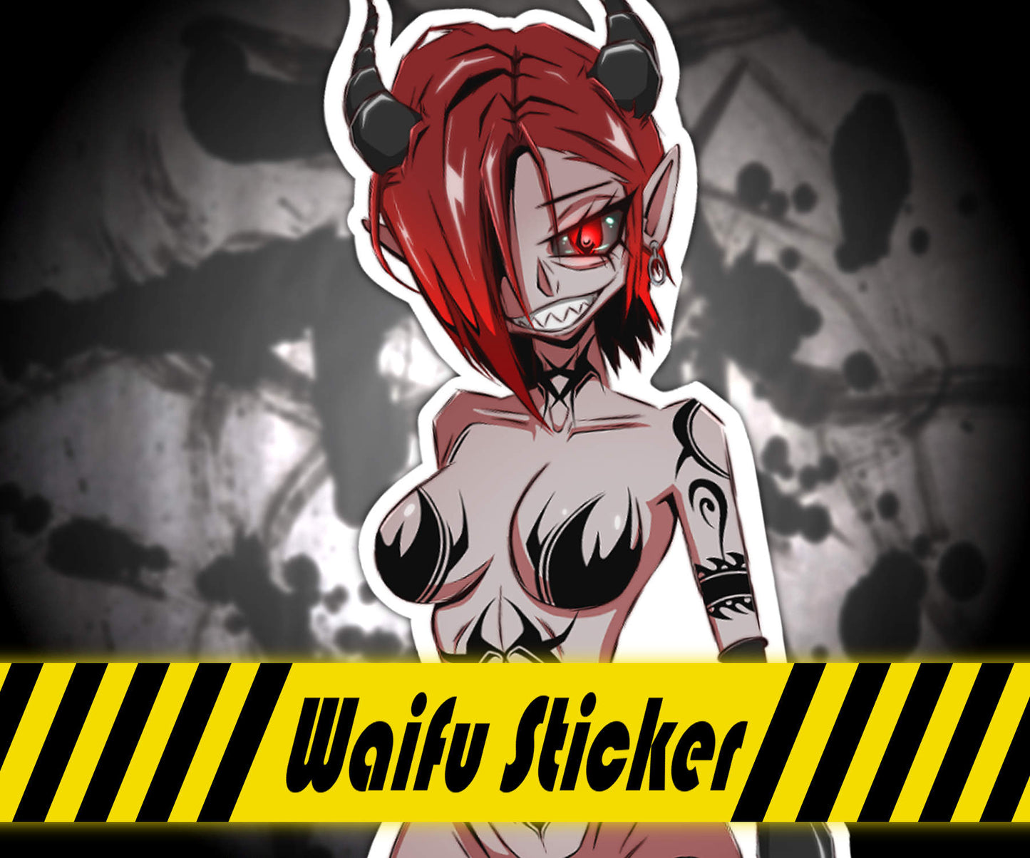Sexy Witch Of The Cosmos Bellunova The Devourer 6 in. Sticker