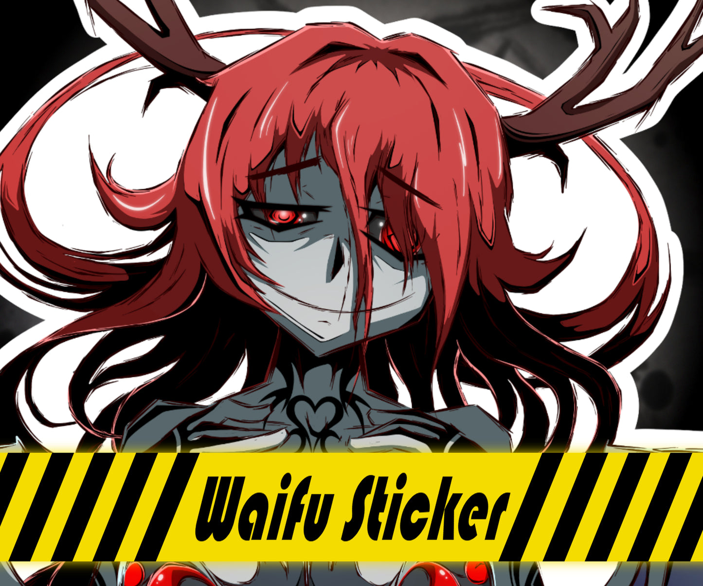 Valentine Cryptid Sticker