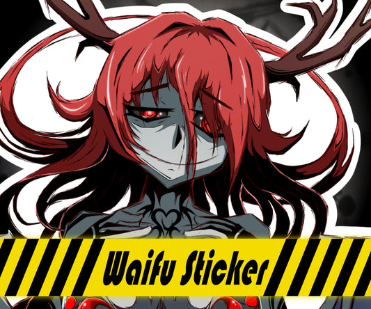 Valentine Cryptid Sticker