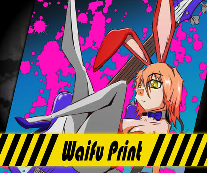 FLCL Bunny Suit Haruko High Quality 11" x 17" Glossy Photo Print