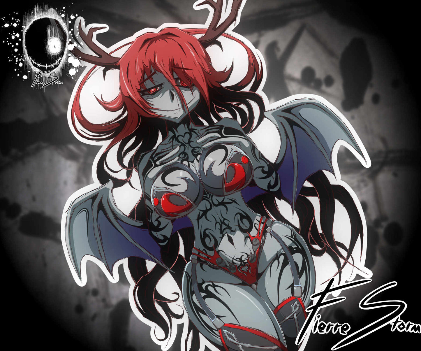 Valentine Cryptid Sticker