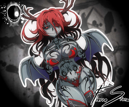 Valentine Cryptid Sticker