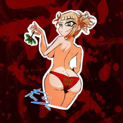 Anime Villain Toga Vinyl Glossy Stickers 2.4" x 3.9"